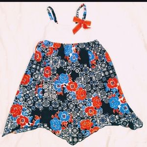 Youngland Red White & Blue Sundress. Patriotic Summer Fun